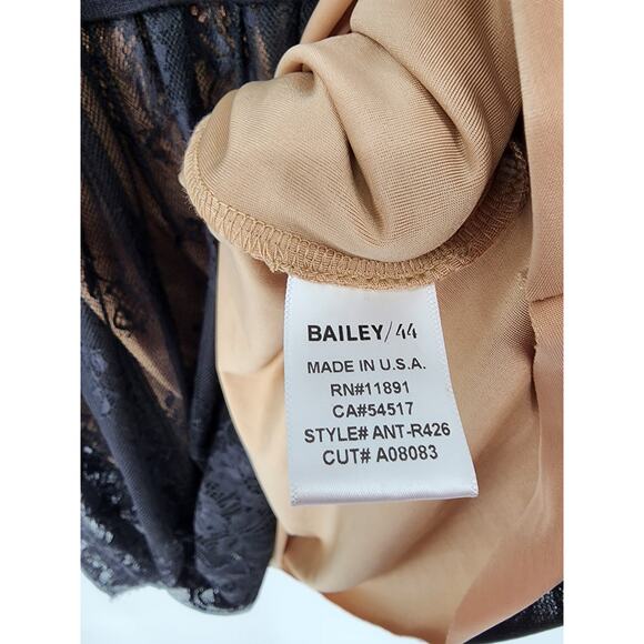 Anthropologie Baily/44 Black Hadarah Lace Dress Size XS - Picture 6 of 6